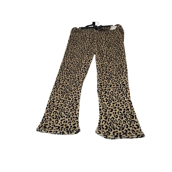 NYC Underground Super Soft Plush Pajama/Lounge Pants Nude/Black Size XL NWT - Picture 7 of 11